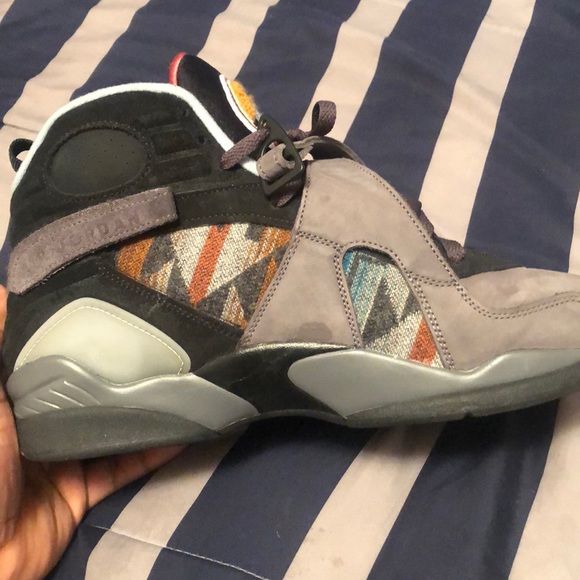 Jordan 8 retro N7 Pendleton - Picture 3 of 4